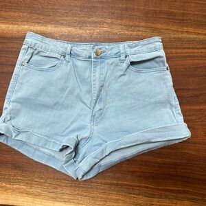 Forever 21 Light Blue Women Shorts